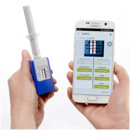 Drager drug check with mobile